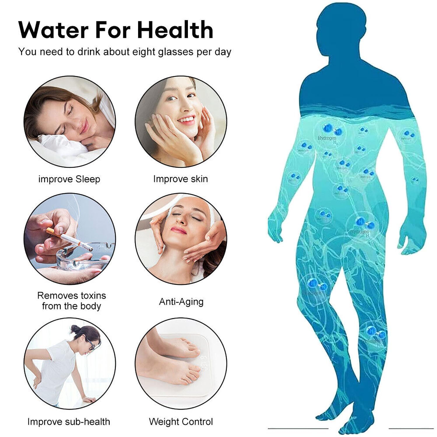 AquaRevive™ Hydrogen Water Bottle