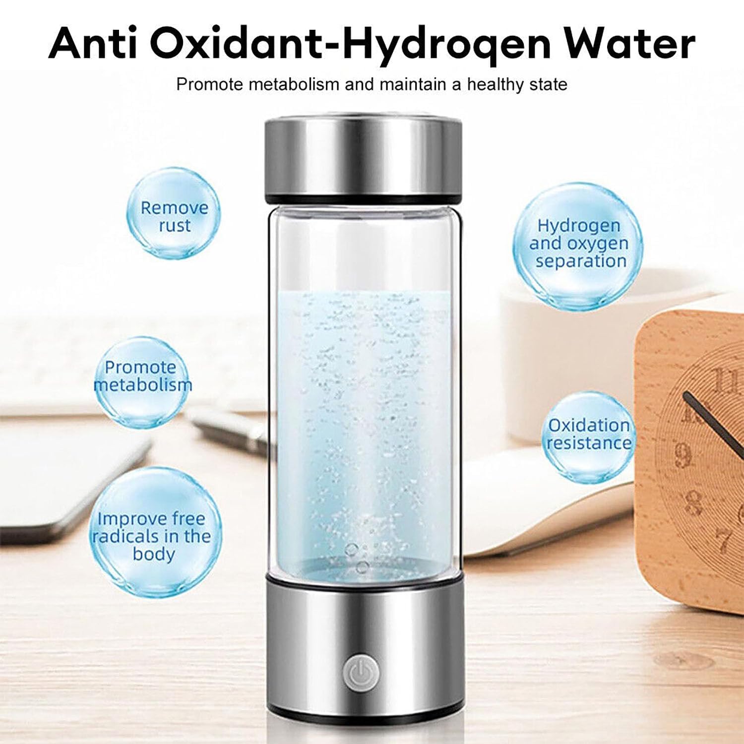 AquaRevive™ Hydrogen Water Bottle